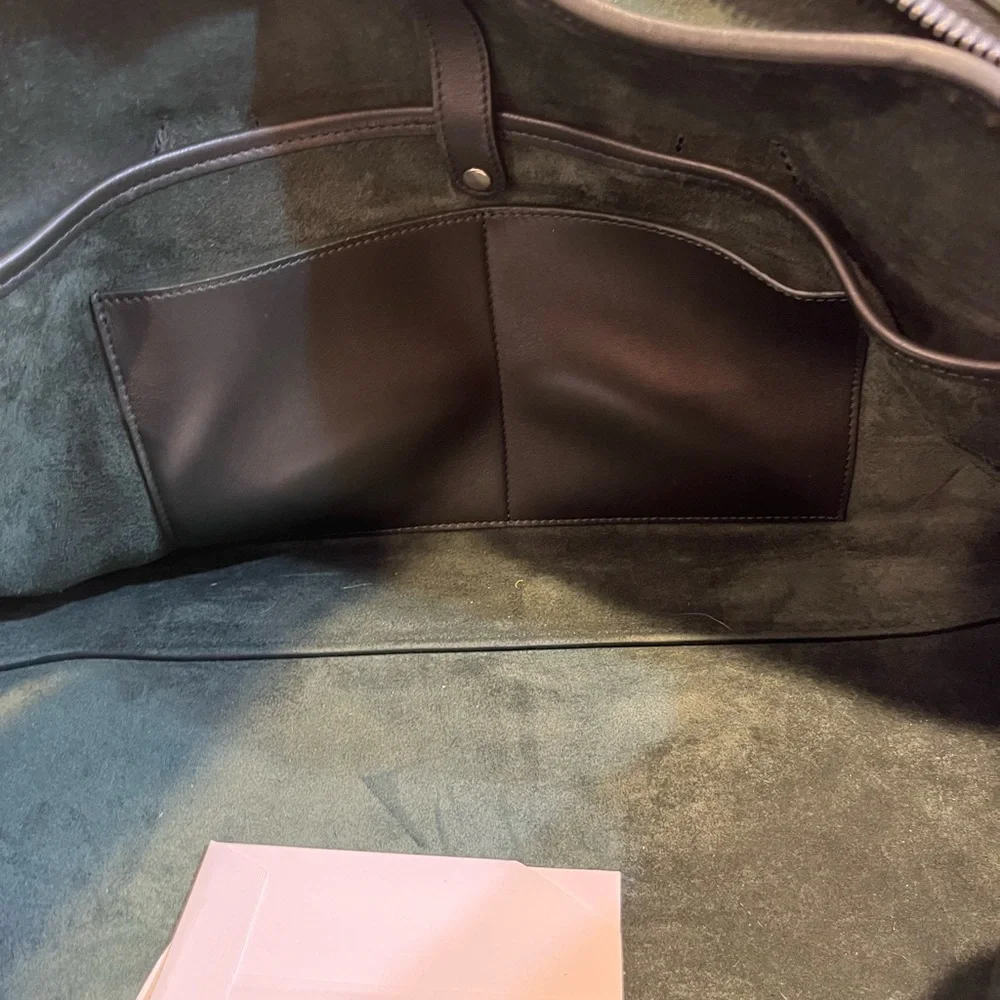 CELINE GREEN SUEDE BAG - Picture 13 of 16